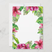 Zwei Wild Girl Safari Geburtstagsfeier Einladung (Rückseite)