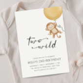 Zwei wild lebende Minimalistische Affen zweiter Ge Einladung