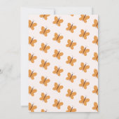 Zwei wild lebende Safari-Tiere Kindergeburtstag Pa Einladung (Rückseite)