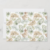 Zwei wilde Jungle Tiere 2. Geburtstag Party Einladung (Rückseite)