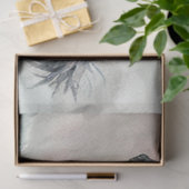Zwei wilde Rennpferde Aquarell Seidenpapier (Geschenk)