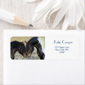 Zwei Wildpferde (Insitu)