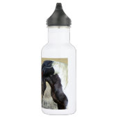 Zwei Wildpferde Edelstahlflasche (Rechts)
