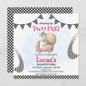 Zwei Wildschildkrötenfahrräder 2. Geburtstag Party (Vorne/Hinten)