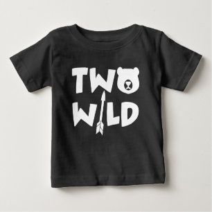 Zwei Wildschweine Baby T-shirt