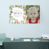 Zwei Wildtiere! Aussie Animal Birthday Party Banner (Messeveranstaltung)