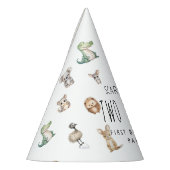 Zwei Wildtiere! Aussie Animal Birthday Party Willk Partyhütchen (Links)