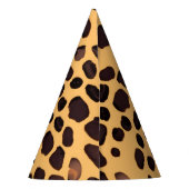 Zwei Wildtiere, Jungle Cat, Leopard Print, Wildlif Partyhütchen (Rückseite)