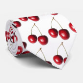 zwei wirkliche Kirschen Krawatte (Gerollt)
