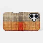 ZWEI WOCHEN SEHEN KARIERTES MUSTER AUS iPhone 16 HÜLLE (Rückseite (Horizontal))