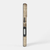 ZWEI WOCHEN SEHEN KARIERTES MUSTER AUS iPhone 16 HÜLLE (Rechte Seite)