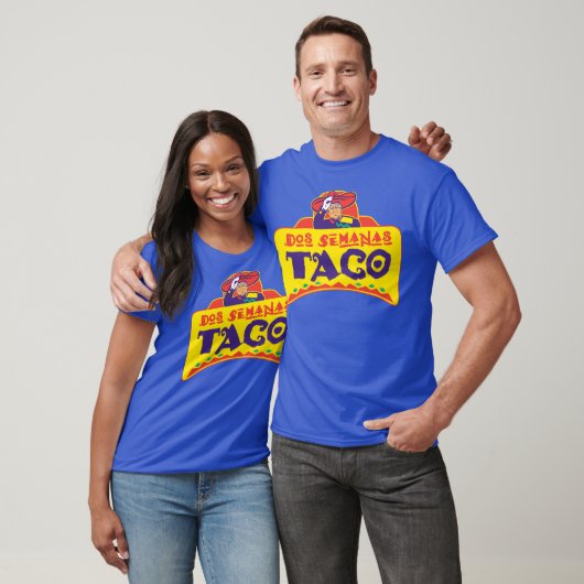 Zwei Wochen TACO Trump Dos Semanas Tacos T-Shirt (Unisex)