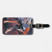 Zwei Wölfe 2001 Gepäckanhänger (Vorderseite horizontal)