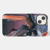 Zwei Wölfe 2001 iPhone Hülle (Rückseite (Horizontal))