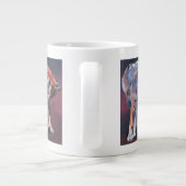 Zwei Wölfe 2001 Jumbo-Tasse (Rückseite)