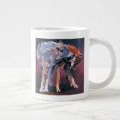 Zwei Wölfe 2001 Jumbo-Tasse (Rechts)