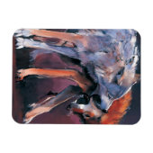 Zwei Wölfe 2001 Magnet (Horizontal)