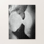 Zwei Wölfe gegenüberstehen Puzzle (Vertikal)