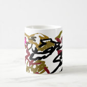 Zwei Wölfe Herbst Kaffeetasse (Mittel)