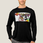 Zwei Wölfe Herbst Tri-Blend Shirt (Vorderseite)