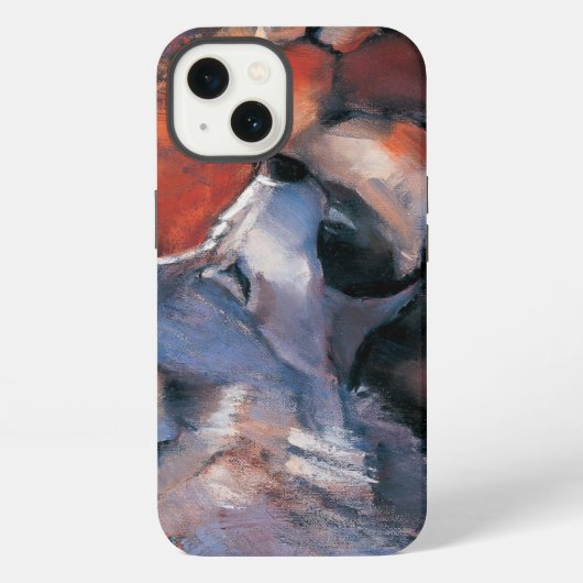 Zwei Wölfe iPhone Hülle (Rückseite)