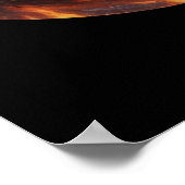 Zwei Wölfe jang Design Poster (Ecke)