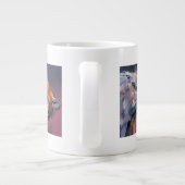 Zwei Wölfe Jumbo-Tasse (Rückseite)