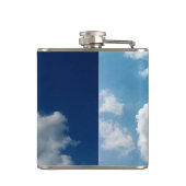 Zwei Wolken Flachmann (Rückseite)