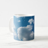 Zwei Wolken Kaffeetasse (Vorderseite Links)