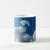 Zwei Wolken Kaffeetasse (Mittel)