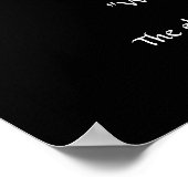 ZWEI WOLVES CHEROKEE STORY Wolf Art Poster (Ecke)