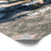 ZWEI WOLVES CHEROKEE TALE Art Poster (Ecke)