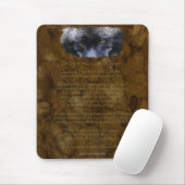 ZWEI WOLVES CHEROKEE TALE Indianer Mousepad (Mit Mouse)