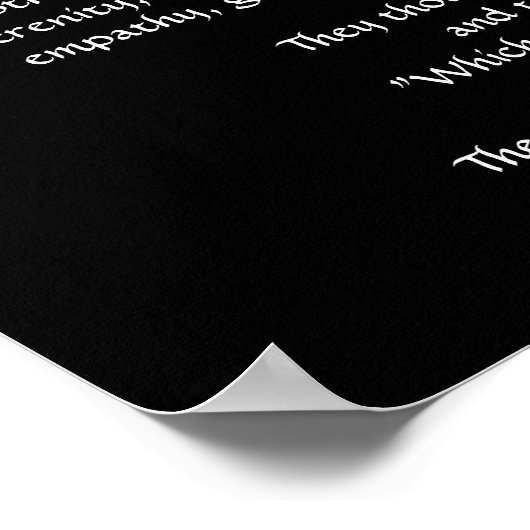 ZWEI WOLVES CHEROKEE TALE Poster (Ecke)