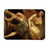 Zwei Wrestler Magnet (Horizontal)