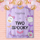 Zwei wunderschöne Halloween-Backdrop Tapestation Wandteppich