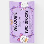 Zwei wunderschöne Halloween-Begrüßungsbanner Banner (Vertikal)