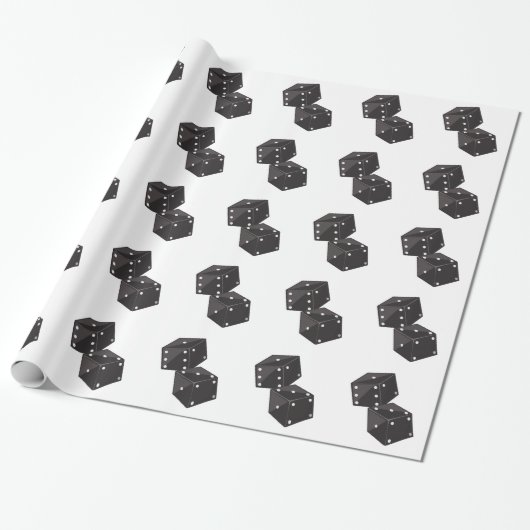 Zwei Würfel Geschenkpapier (Ungerollt)