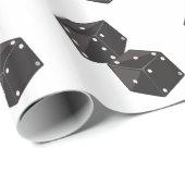 Zwei Würfel Geschenkpapier (Rolleneckpunkt)