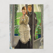 Zwei Zahlen an einer Tür, der Vorschlag von J. Tis Postkarte (Vorderseite)