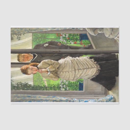 Zwei Zahlen an einer Tür, der Vorschlag von J. Tis Seidenpapier (Vorderseite)