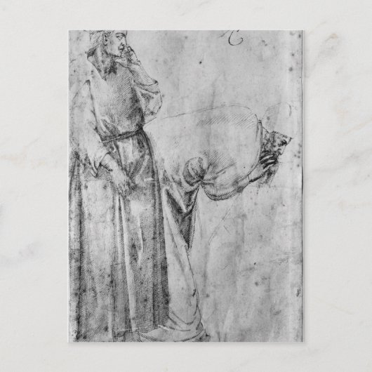 Zwei Zahlen Postkarte (Vorderseite)