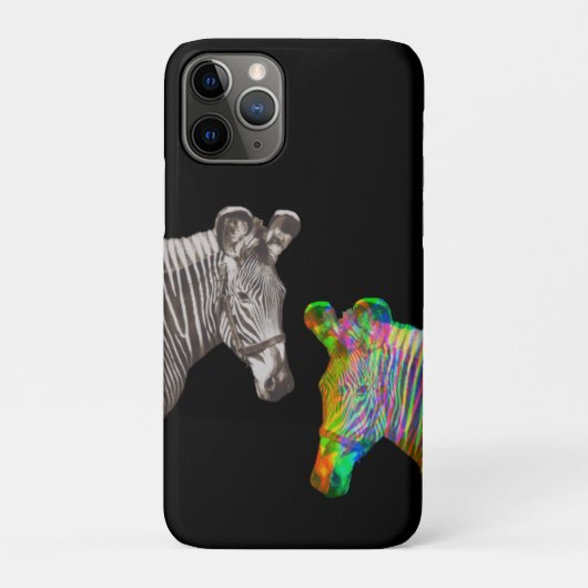 Zwei Zebras iPhone/iPad Gehäuse Case-Mate iPhone Hülle (Rückseite)