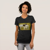 Zwei Ziegen Niedlich T-Shirt (Vorne ganz)