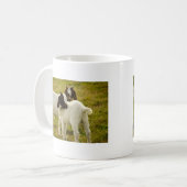 Zwei Ziegenboote Niedlich Kaffeetasse (Vorderseite Links)
