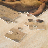 Zwei Zigeunerinnen Außerhalb ihrer Hütte, P.S. Krø Puzzle (Seite)