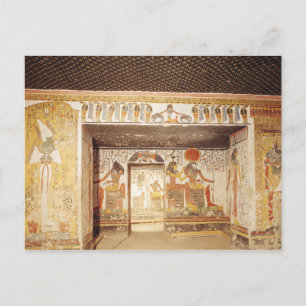 Zwei Zimmer vom Grab von Nefertari Postkarte