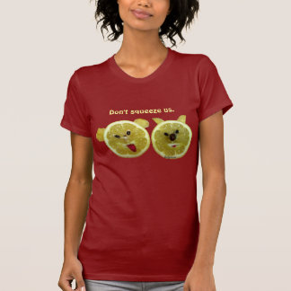 Zwei Zitronen-Gesichts-T - Shirt /Apparel