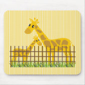 Zwei (zu) Niedliche Giraffen-Mousepads Mousepad (Vorne)
