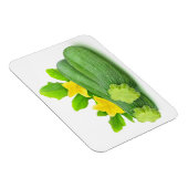 Zwei Zucchini Magnet (Rechte Seite)